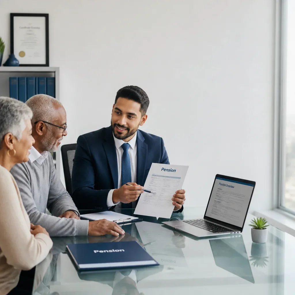 Brief an Pensionskasse